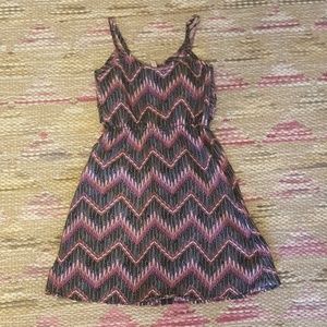 Xhilaration tribal print sleeveless dress